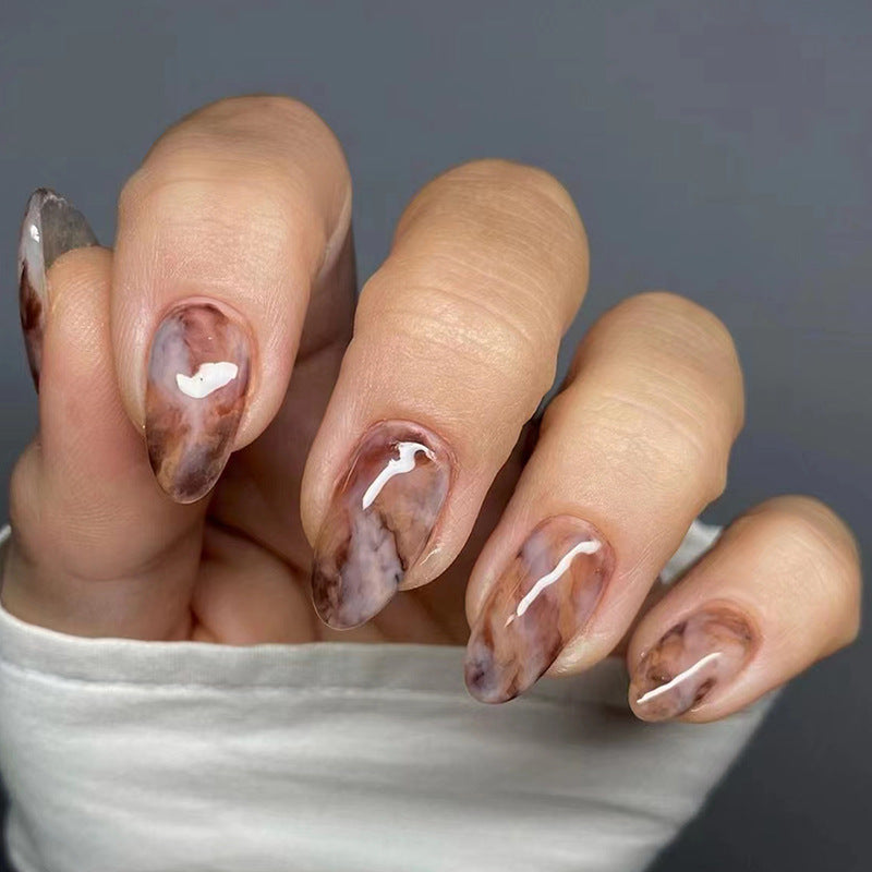 Almond Smudge Vintage-inspired brown