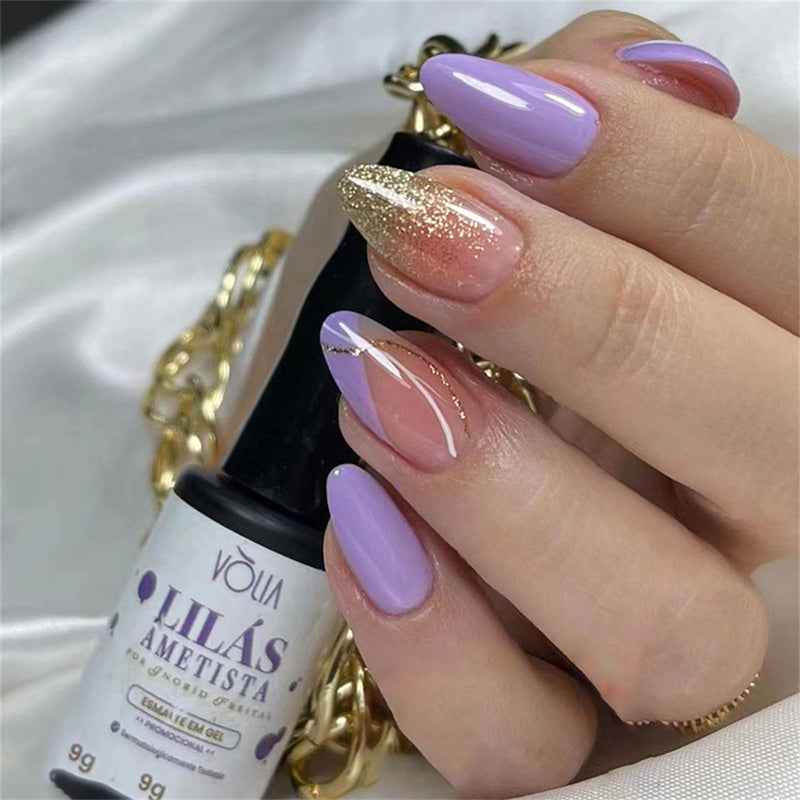 Almond French Gradual Purple