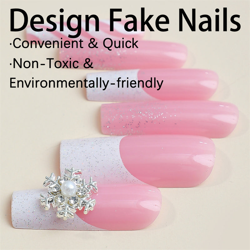 Coffin French Clear Pink