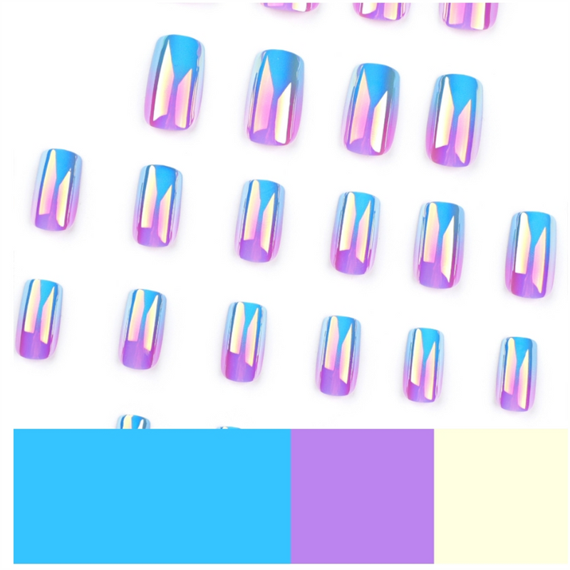 Coffin Blue-violet gradient