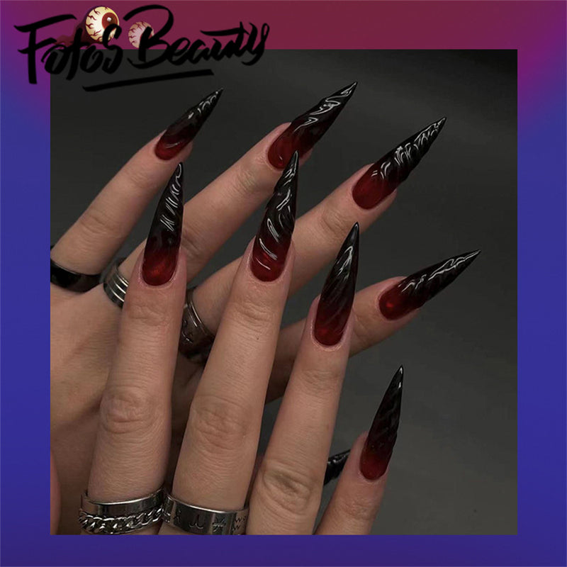 Stiletto Stereo Halo Wearable Nails