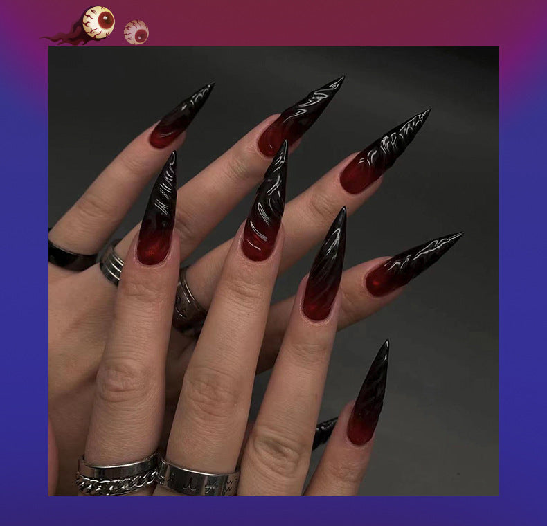 Stiletto Stereo Halo Wearable Nails