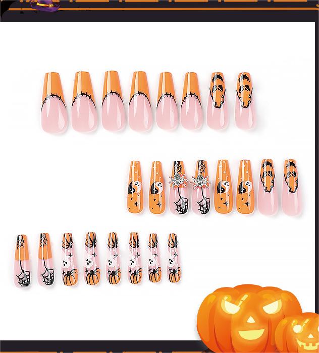 Long Coffin Helloween Pumpkin Ghost