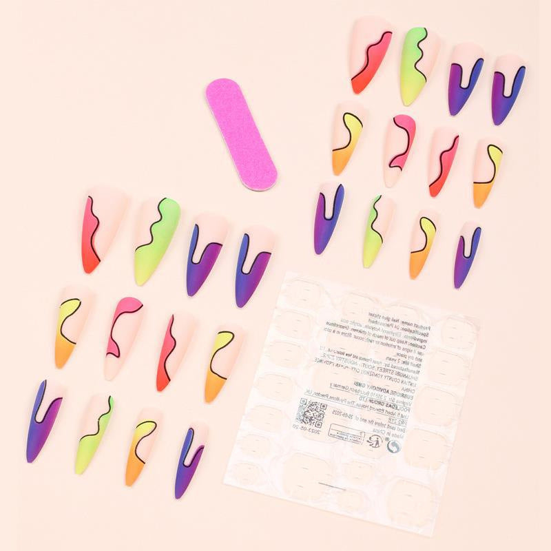 Stiletto French Candy Color