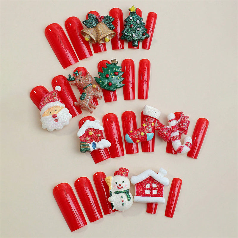 Coffin Christmas Candy Red