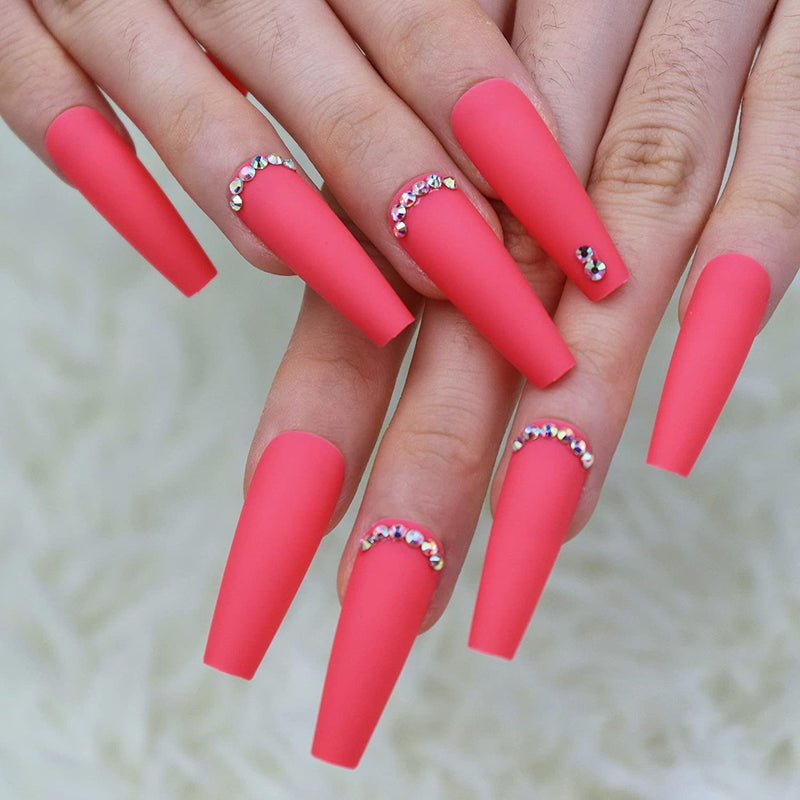 Fofosbeauty 6*24pcs Press on Nails, Artificial Acrylic Nails for Salon Quality in Seconds 01