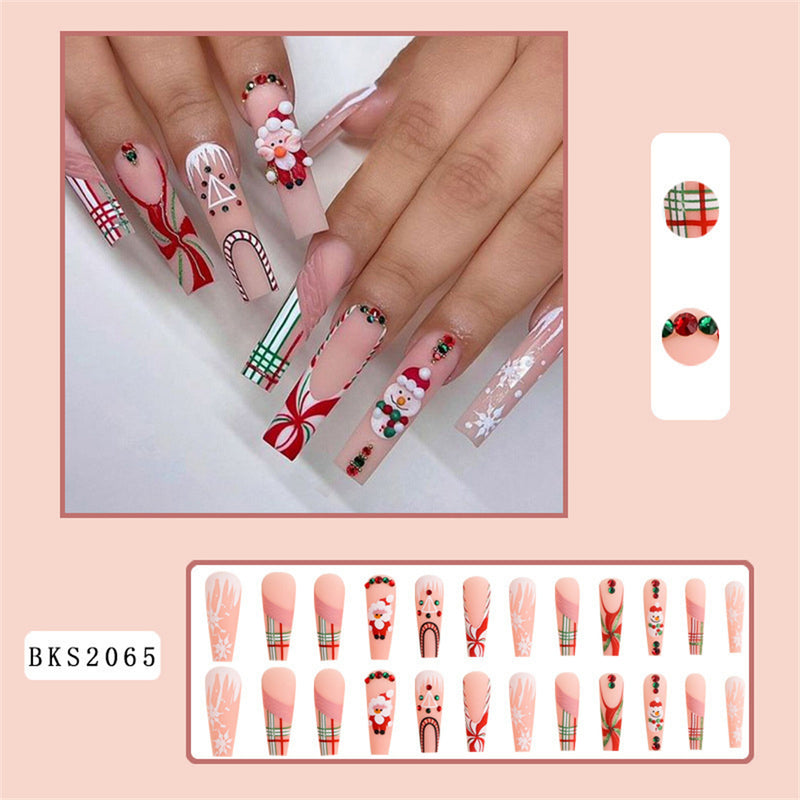 Coffin Snowflakes Christmas Nude Pink