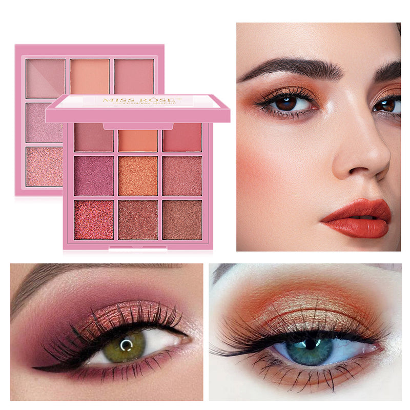 Eyeshadow Sunset Colorful 9 Colors