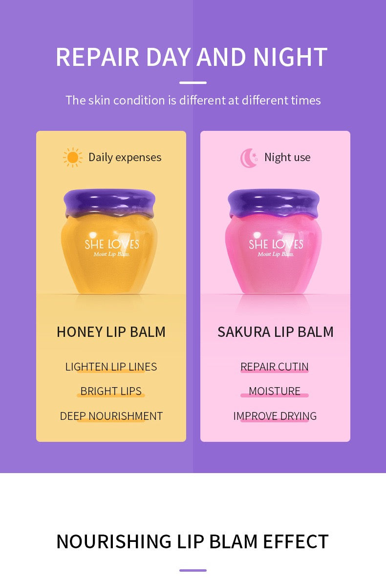 Lip treatment honey sakura