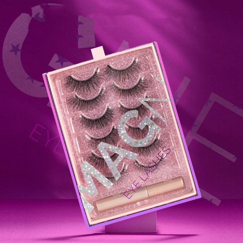 Fofosbeauty Magnetic Eyelashes Natural Look (6-Pairs)