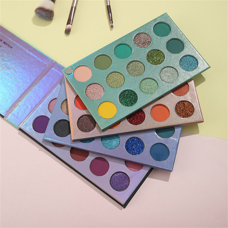 Rotating 60-color four-layer three-dimensional eyeshadow palette cos makeup eyeshadow
