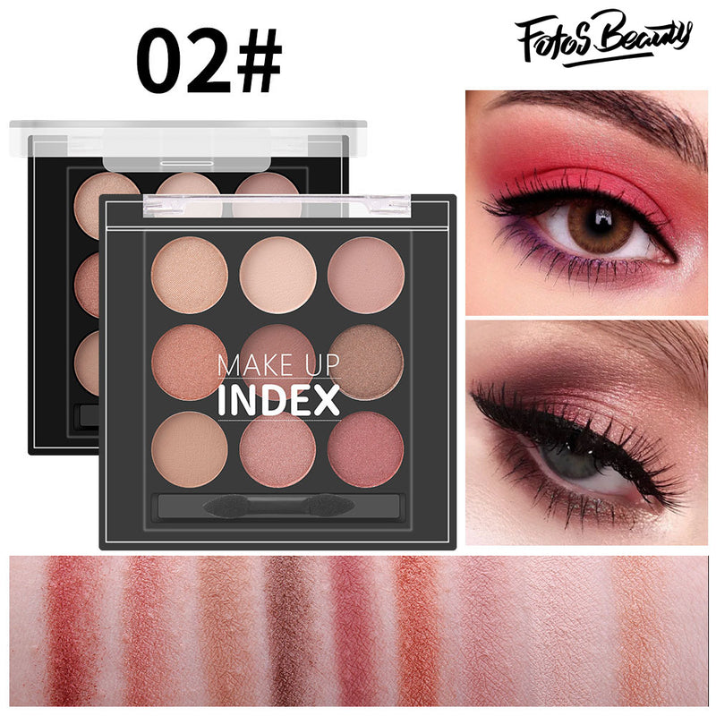 Eyeshadow Pink Rose 9 Colors