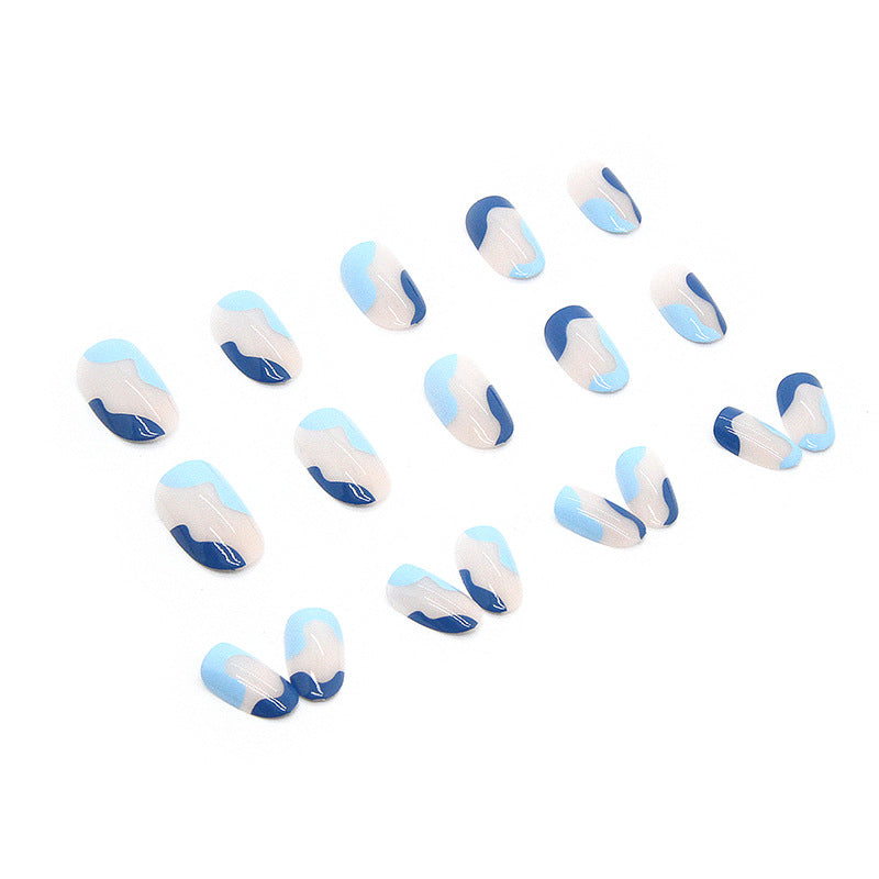 Almond blue sea salt ripple