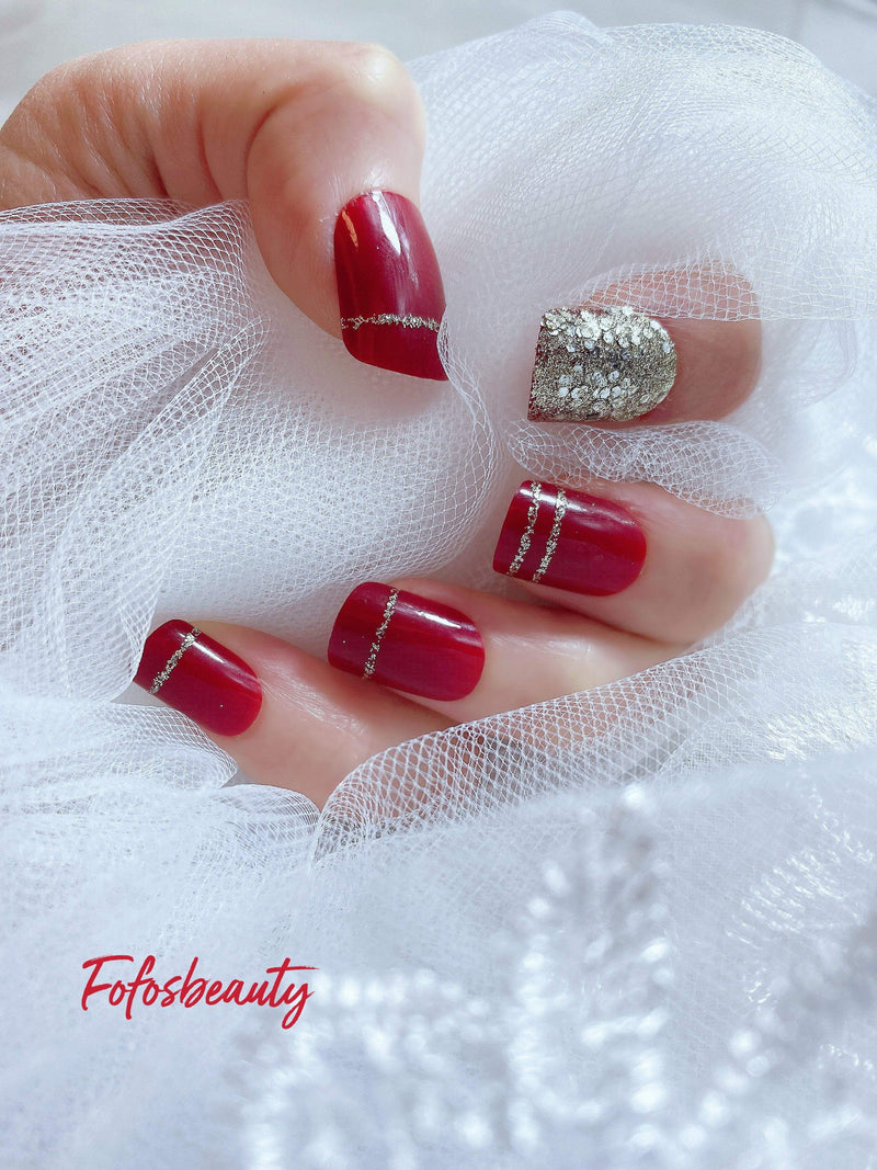 Red Acrylic nails ideas #nails #acrylicnails #acrylic #ideas #fyp #fy ... |  TikTok