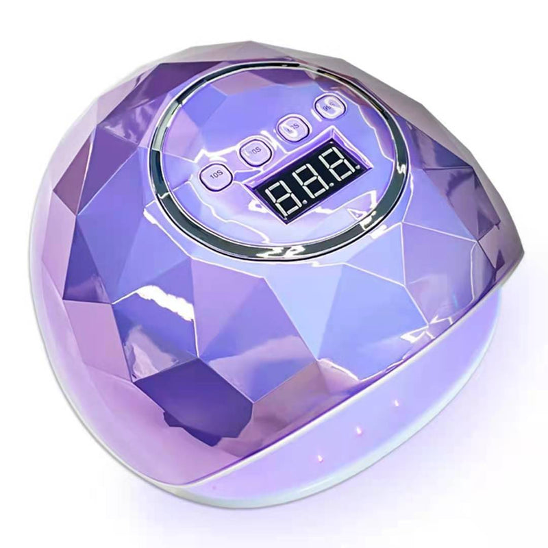 fofosbeauty Nail Dryer Grape purple Gel UV LED Nail Lamp - 110W Fast Nail Dryer with 4 Timer & Auto Sensor, Professional Quick Dry Nail Light for Curing Gel Polish (purple)