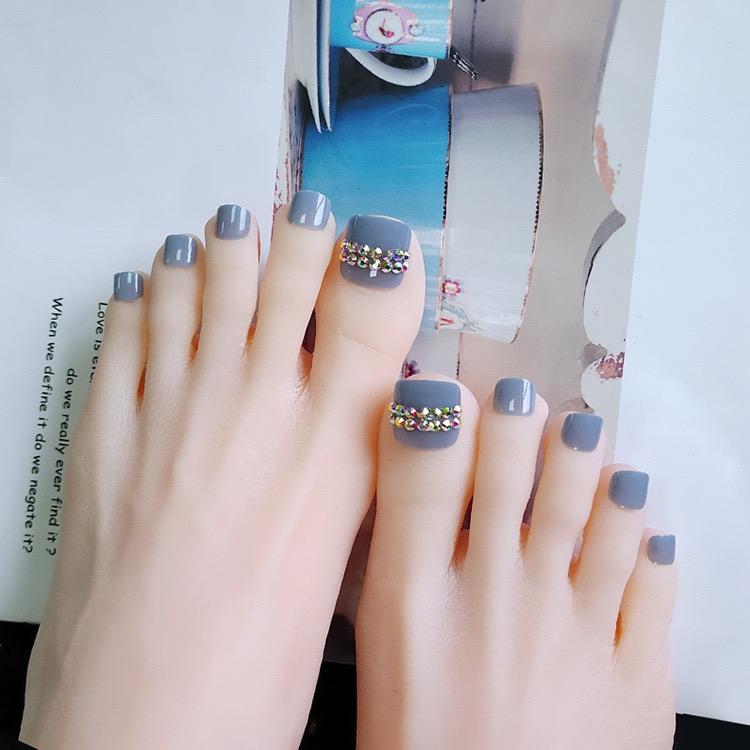 fofosx Toe Nails Aquamarine Toe Nails Aquamarine